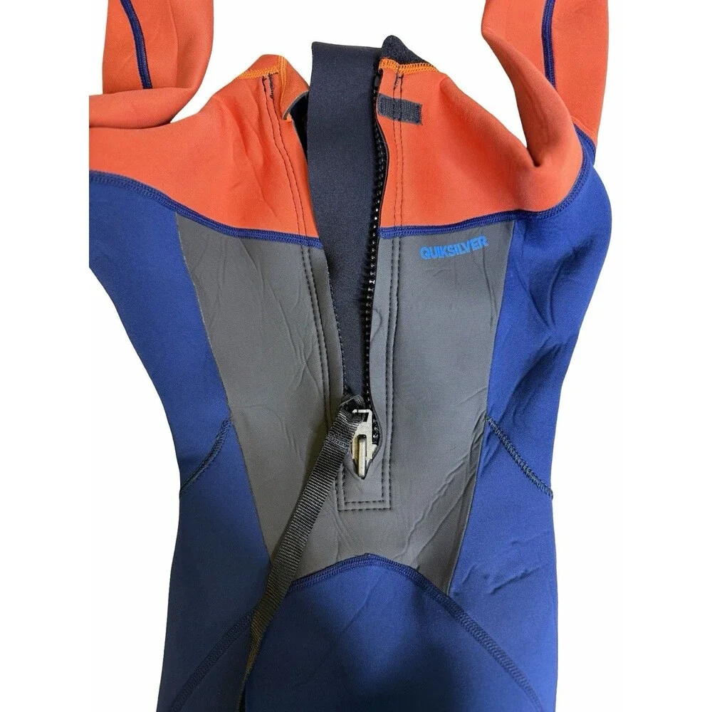 Quicksilver Wetsuit Kids Youth Size 6 F'n Neoprene Syncro F-Lock 3:2
